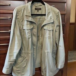 Lightweight army green jacket